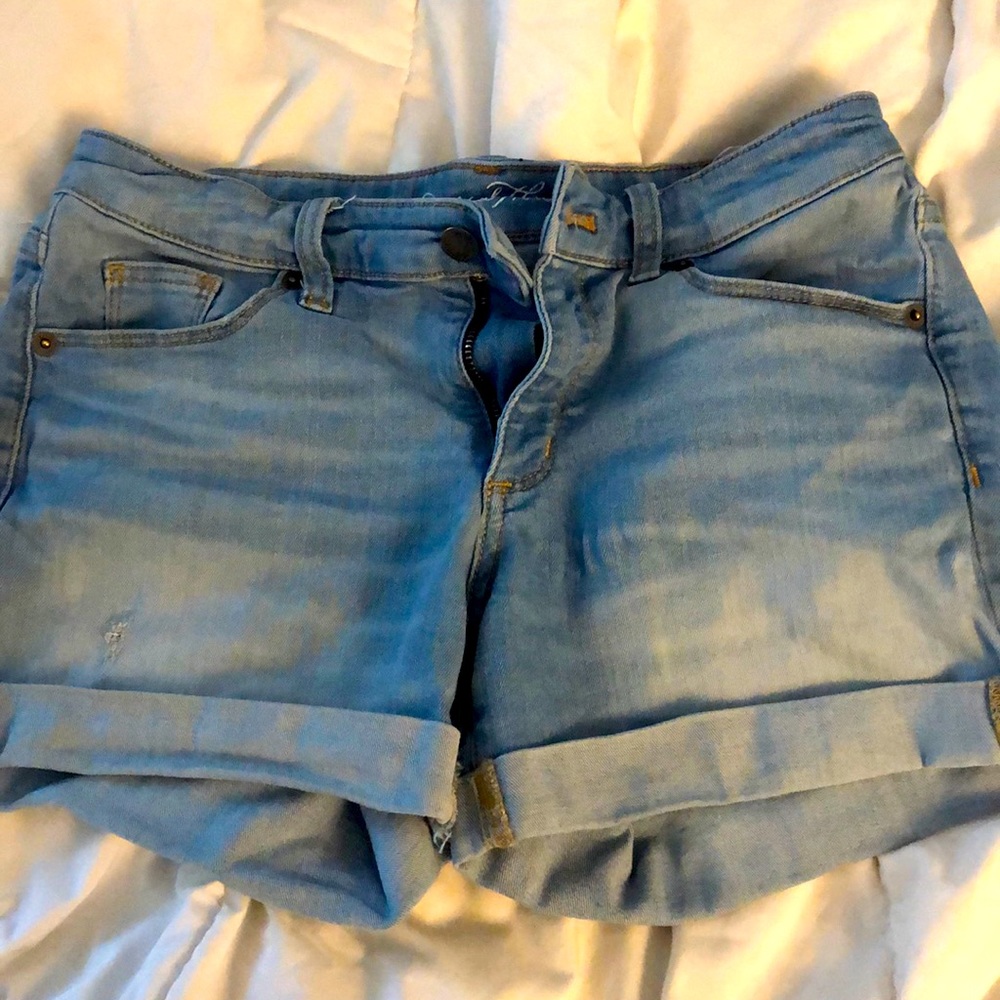 Denim shorts size 4